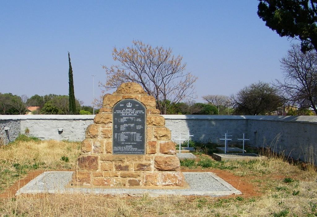 Potchefstroom fort graves